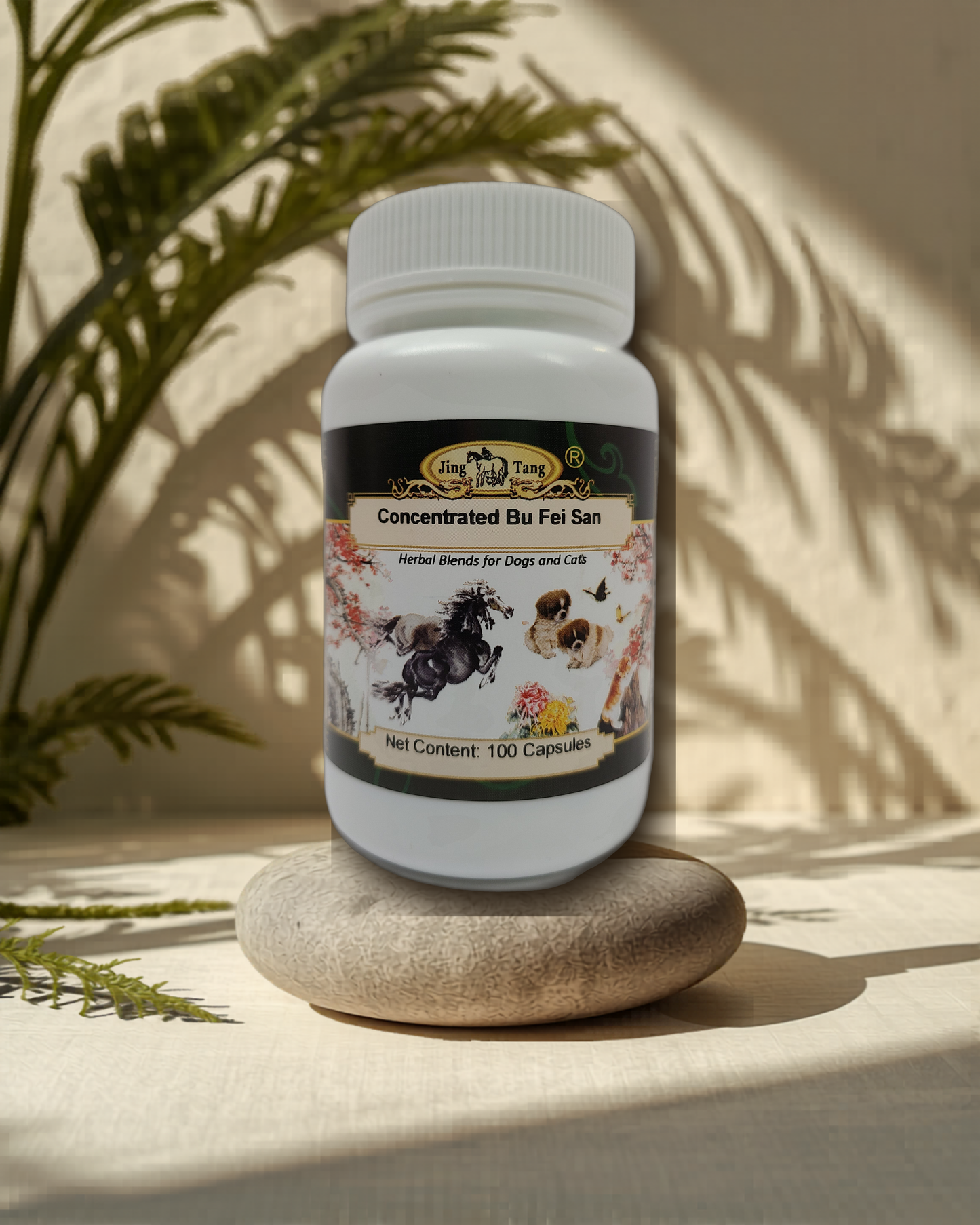 Jing Tang Herbals: Concentrated Bu Fei San 0.5g capsule (100 capsule bottle)