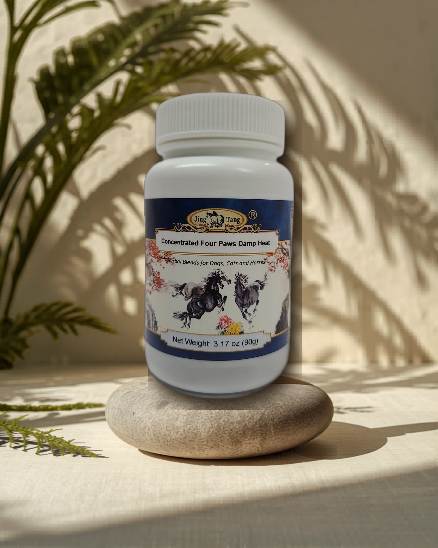 Jing Tang Herbals: Concentrated Four Paws Damp Heat 90g powder (1 bottle)