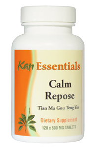Kan Essentials: Calm Repose - 60 Tablets (Tian Ma Gou Teng Yin)