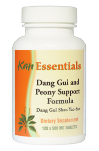 Kan Essentials: Dang Gui and Peony Support Formula - 60 Tablets (Dang Gui Shao Yao San)