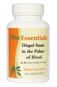 Kan Essentials: Dispel Stasis in the Palace of Blood - 60 Tablets (Jia Wei Xue Fu Zhu Yu Tang)