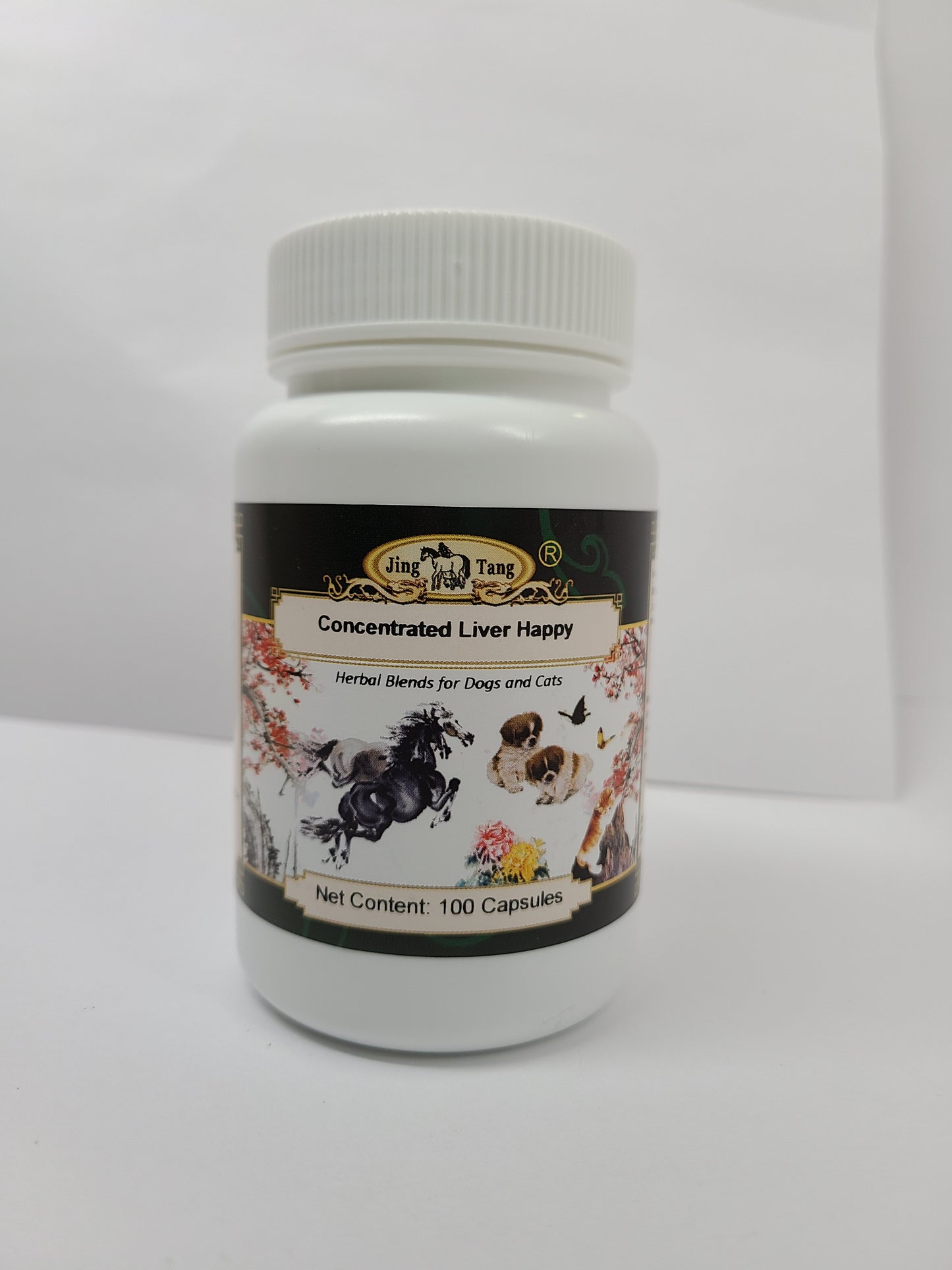 Jing Tang Herbals: Concentrated Liver Happy 0.5g capsule (100 capsule bottle)
