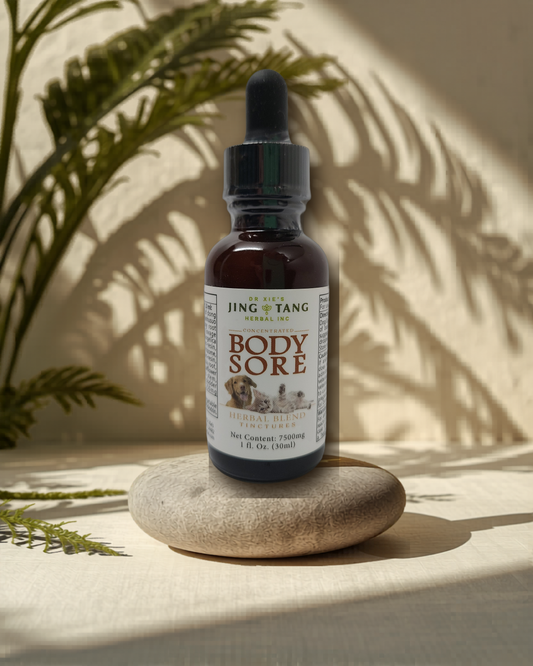 Jing Tang Herbals: Concentrated Body Sore 7500mg Whitefish Tincture (1 bottle)
