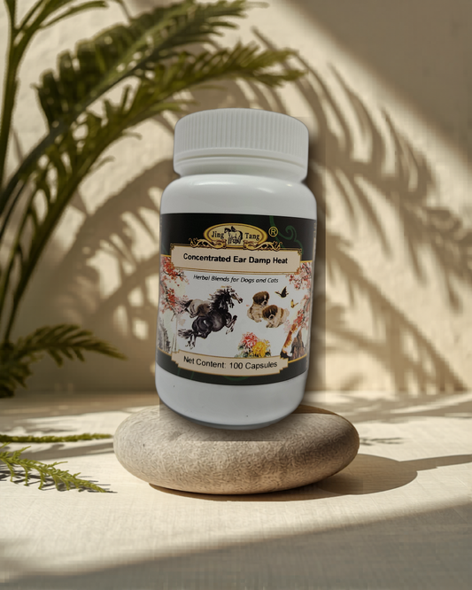 Jing Tang Herbals: Concentrated Ear Damp Heat 0.5g capsule (100 capsule bottle)