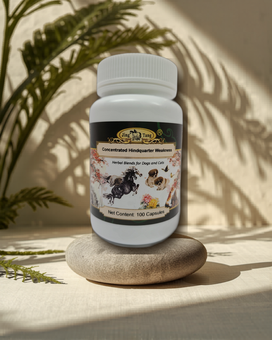 Jing Tang Herbals: Concentrated Hindquarter Weakness 0.5g capsule (100 capsule bottle)