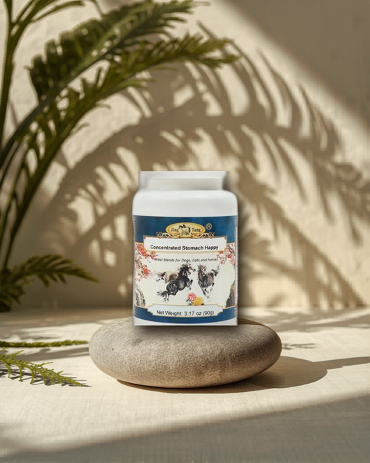 Concentrated Stomach Happy 90g Powder in bottle (For Horses and Large Dogs) (E0171C-90s)