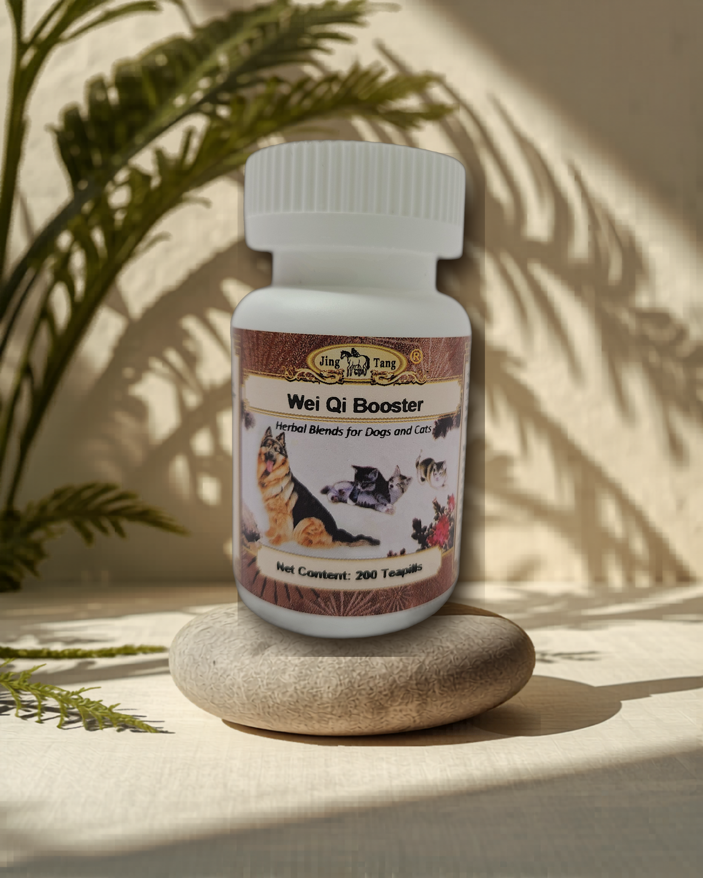 Jing Tang Herbals: Wei Qi Booster 200 teapills (1 bottle)