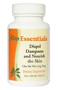 Kan Essentials: Dispel Dampness and Nourish the Skin - 60 Tablets (Chu Shi Wei Ling Tang)