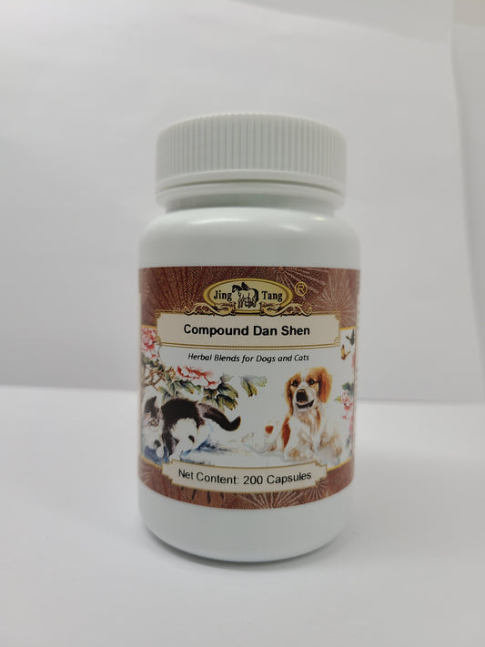 Jing Tang Herbals: Compound Dan Shen 0.5g capsule (200 capsule bottle)