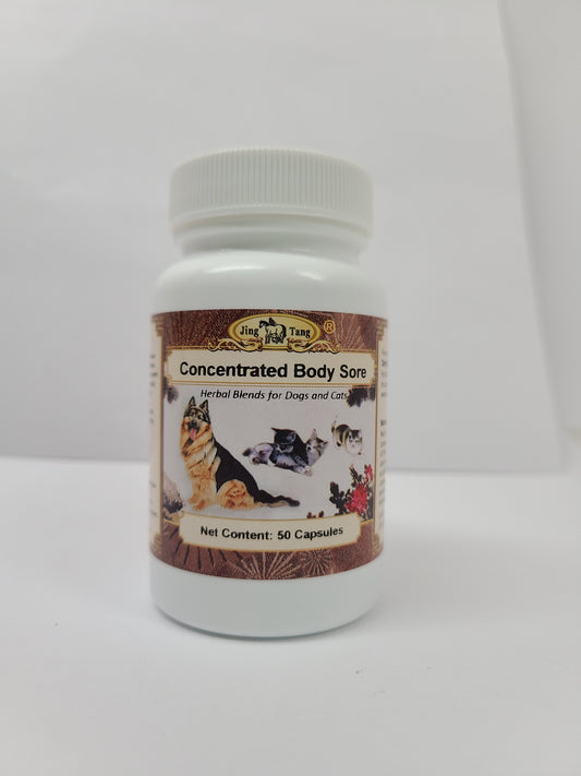 Jing Tang Herbals: Concentrated Body Sore 0.2g capsule (50 capsule bottle)