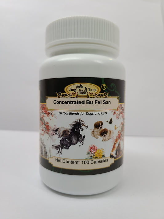 Jing Tang Herbals: Concentrated Bu Fei San 0.5g capsule (100 capsule bottle)