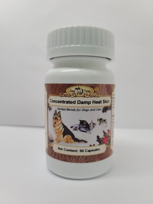 Jing Tang Herbals: Concentrated Damp Skin Heat 0.2g capsule (50 capsule bottle)