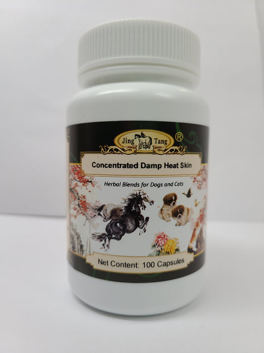 Jing Tang Herbals: Concentrated Damp Skin Heat 0.5g capsule (100 capsule bottle)