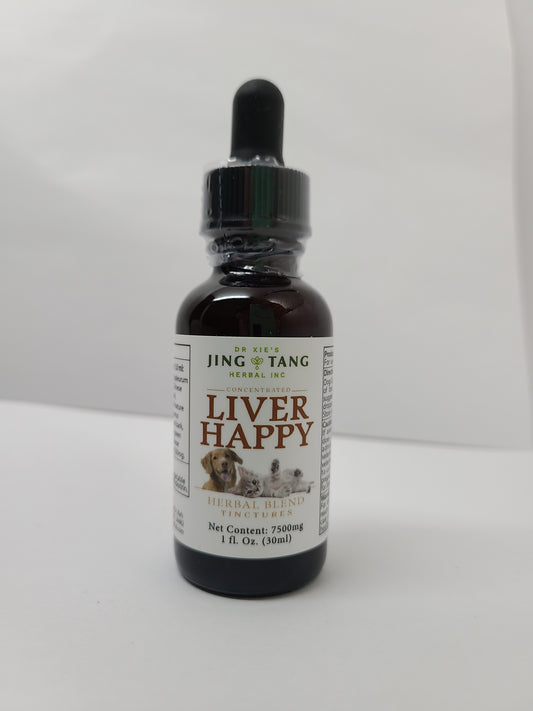 Jing Tang Herbals: Concentrated Liver Happy 7500mg Tincture (1 bottle)